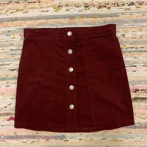 Corduroy Skirt